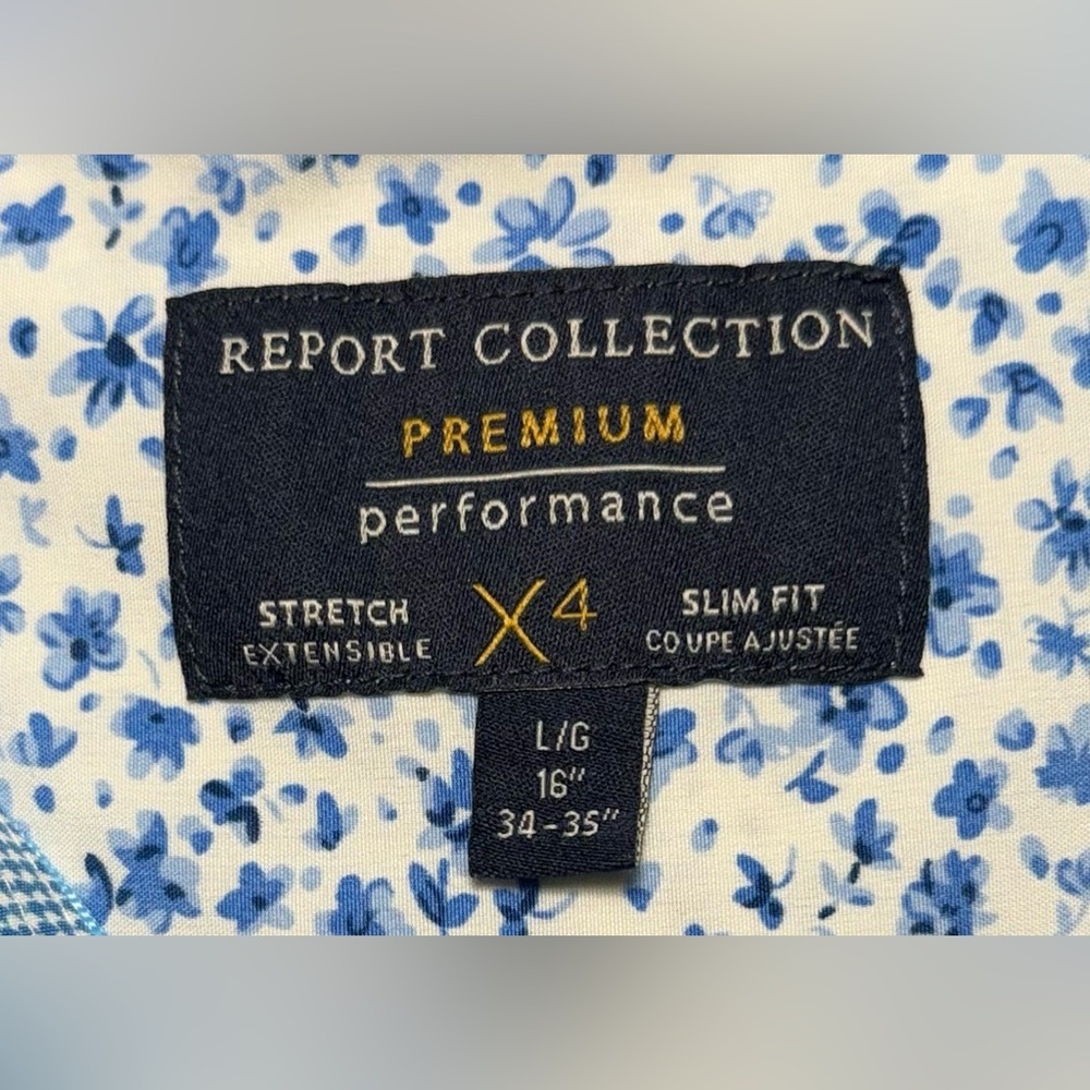 REPORT COLLECTION Floral Button Down Shirt - Picture 5 of 6